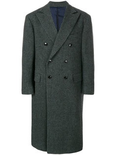 двубортное пальто Mp  Massimo Piombo
