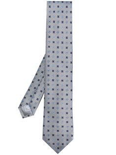 square print tie  Brioni