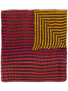 colour-block striped scarf Faliero Sarti