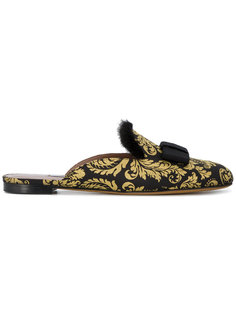 Masha brocade flat mules Tabitha Simmons