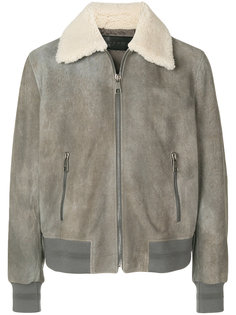 shearling collar jacket Neil Barrett