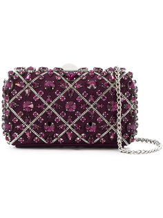 crystal embellished clutch  Rodo