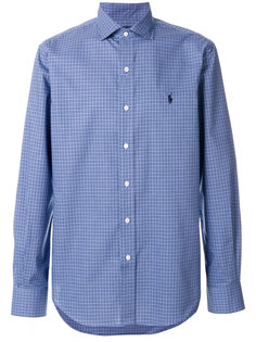 рубашка в мелкую клетку Polo Ralph Lauren
