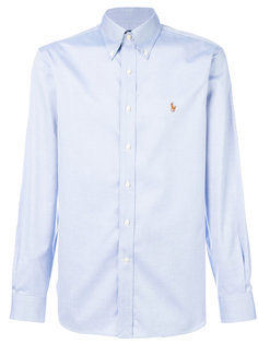 рубашка с вышитым логотипом Polo Ralph Lauren