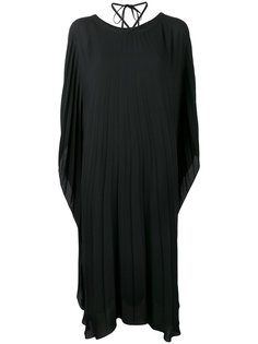 плиссированное платье длины миди Balenciaga