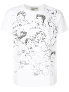 illustration print T-shirt Enfants Riches Deprimes
