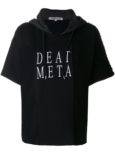 embroidered death metal hoodie McQ Alexander McQueen