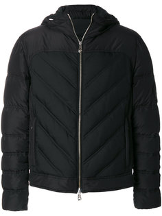 padded jacket with chevron effect Versace Collection