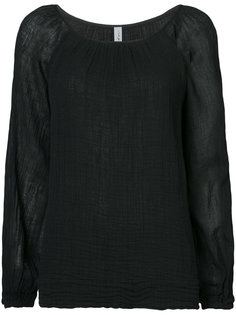 long-sleeve raglan blouse  Raquel Allegra