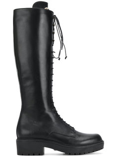 lace-up boots Versace