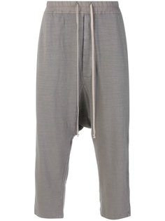 drawstring cropped trousers Rick Owens DRKSHDW