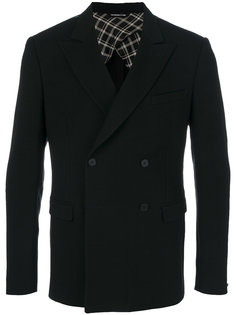 double-breasted fitted suit jacket Tonello