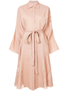 loose-fit belted shirt dress Nina Ricci