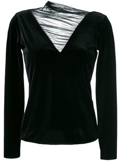 stretched roll neck top Armani Collezioni