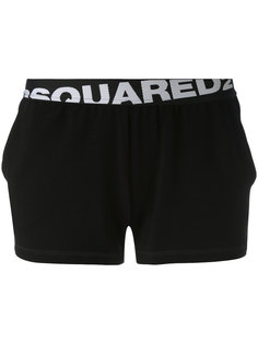 шорты с логотипом Dsquared2