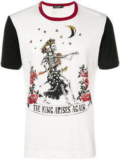 футболка the king arises again Dolce &amp; Gabbana