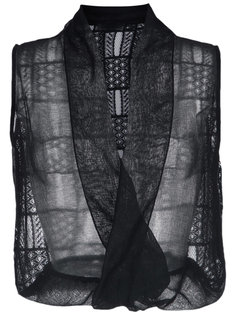 lace top Giuliana Romanno