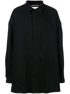 classic buttoned coat Raf Simons