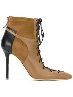 Montana lace-up booties Malone Souliers