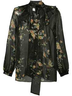 sheer floral blouse Zimmermann