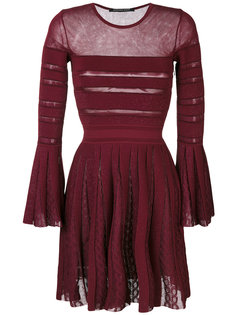 semi-transparent pleated dress Antonino Valenti