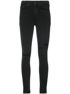 distressed skinny jeans Paige