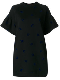 платье с ласточками  McQ Alexander McQueen