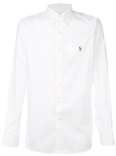 рубашка с вышитым логотипом Polo Ralph Lauren
