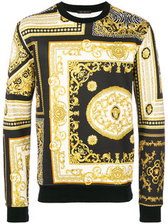 толстовка с принтом в стиле барокко Versace