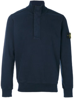 толстовка с воротником на пуговицах Stone Island