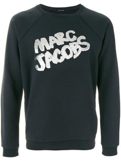 metallic logo pullover Marc Jacobs
