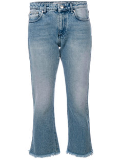 укороченные джинсы MSGM