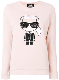 толстовка с принтом Karl Karl Lagerfeld