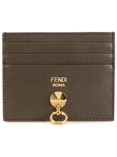 визитница дизайна колор-блок Fendi