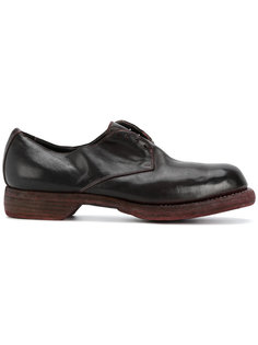 distressed oxford shoes Guidi
