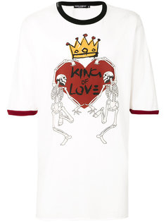 футболка King of Love Dolce &amp; Gabbana