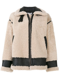 oversized shearling jacket  P.A.R.O.S.H.