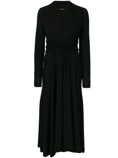 empire line draped dress Plein Sud