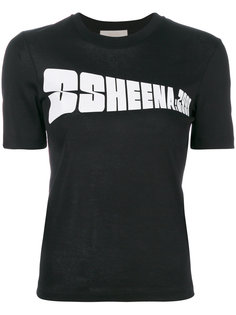 logo printed T-shirt Ssheena