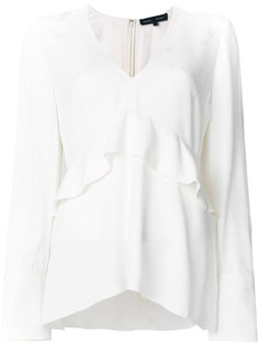 long sleeve v-neck blouse Proenza Schouler