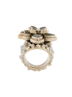 декорированное кольцо Chanel Vintage