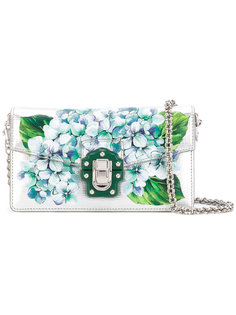 сумка через плечо с цветочными элементами Dolce &amp; Gabbana