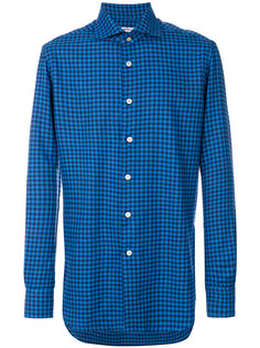 рубашка в клетку Kiton