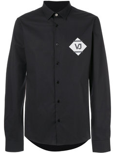 рубашка с нашивкой логотипа Versace Jeans