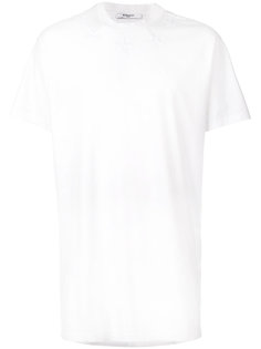 футболка кроя Columbian с нашивками-звездами Givenchy