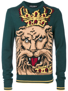 джемпер со львом Dolce &amp; Gabbana