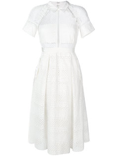 crochet midi dress Self-Portrait