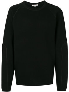 ribbed detail sweatshirt Helmut Lang
