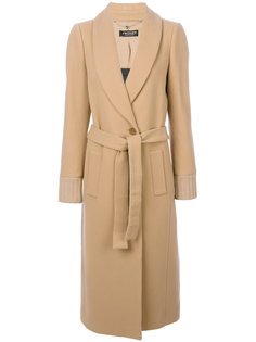 ribbed cuffs long coat Twin-Set