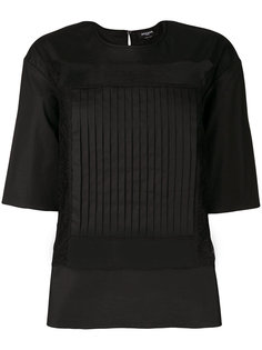 sheer panel blouse Rochas